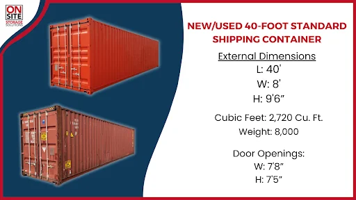 40-Foot Shipping Container