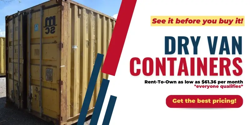 Dry Van Containers For Sale Near Me
