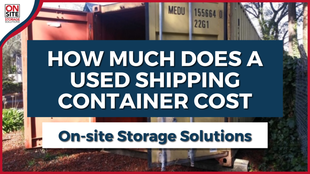 shipping container cost