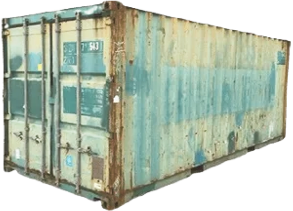 used shipping container from onsite storage solutions