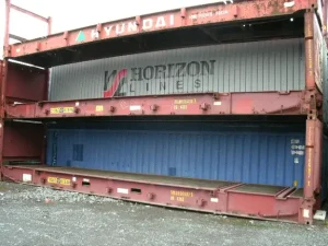 Used Flat Rack Shipping Container For Sale