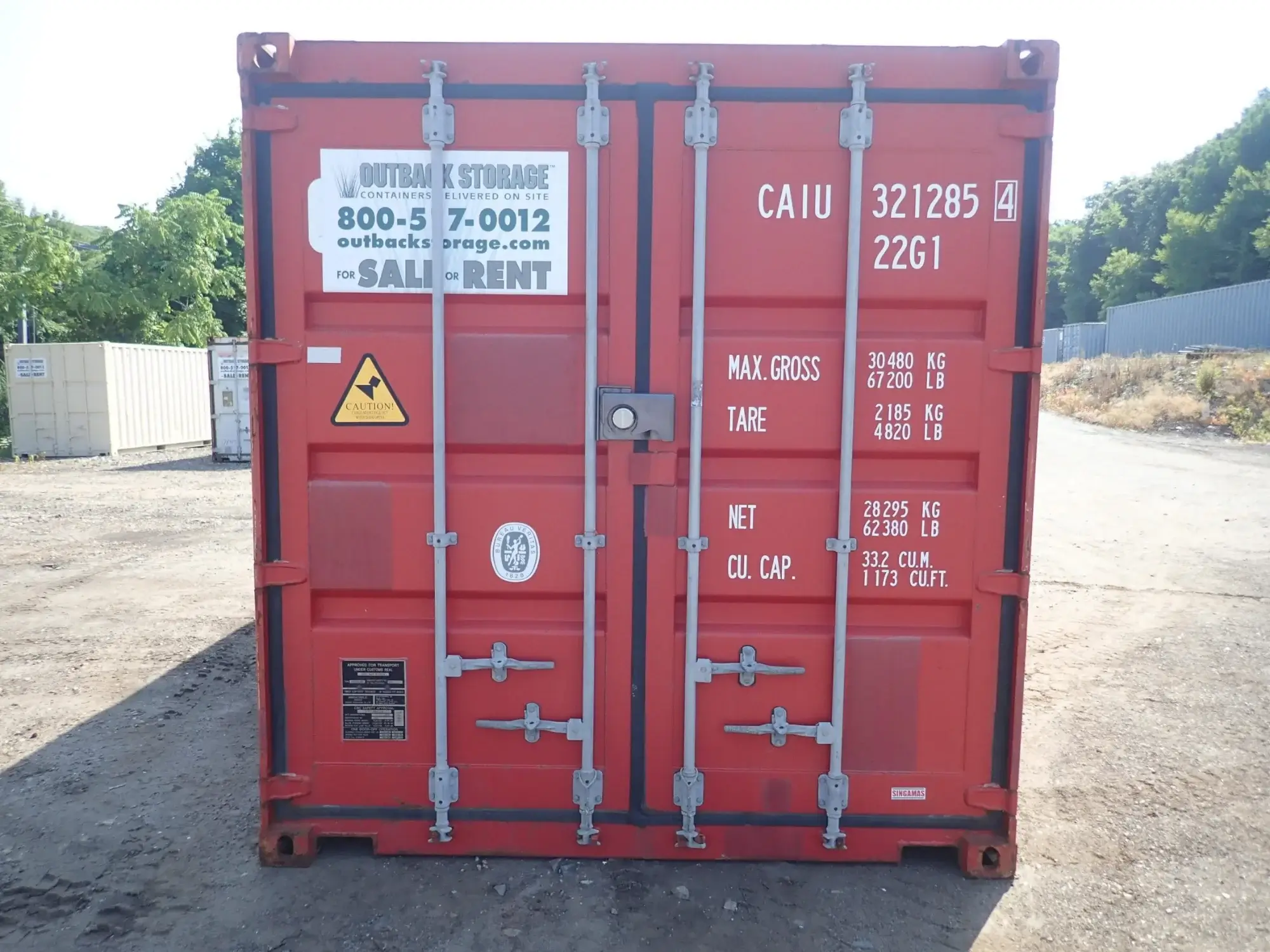 Shipping Container Locking Device