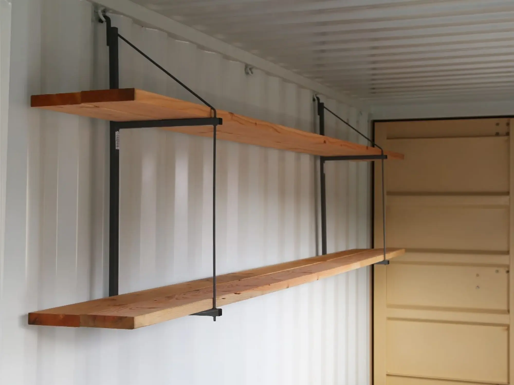 Storage Container Shelves