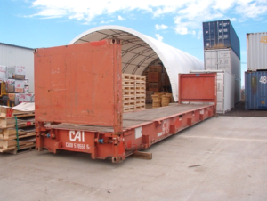 Used 40’ Flat Rack 3