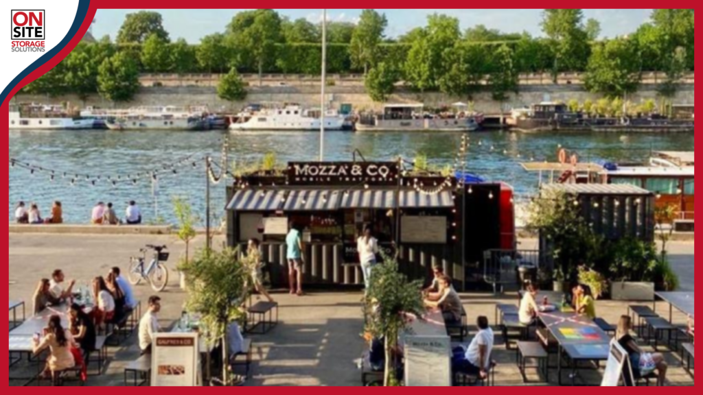 Shipping Container Restaurant