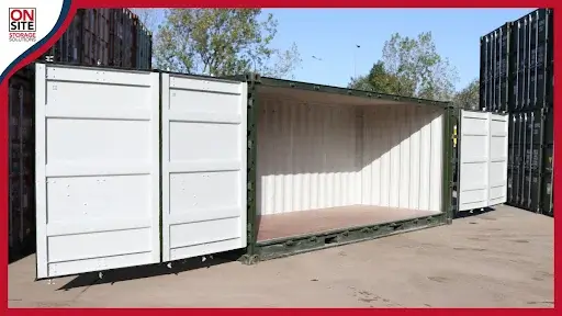 OPEN SIDE SHIPPING CONTAINER