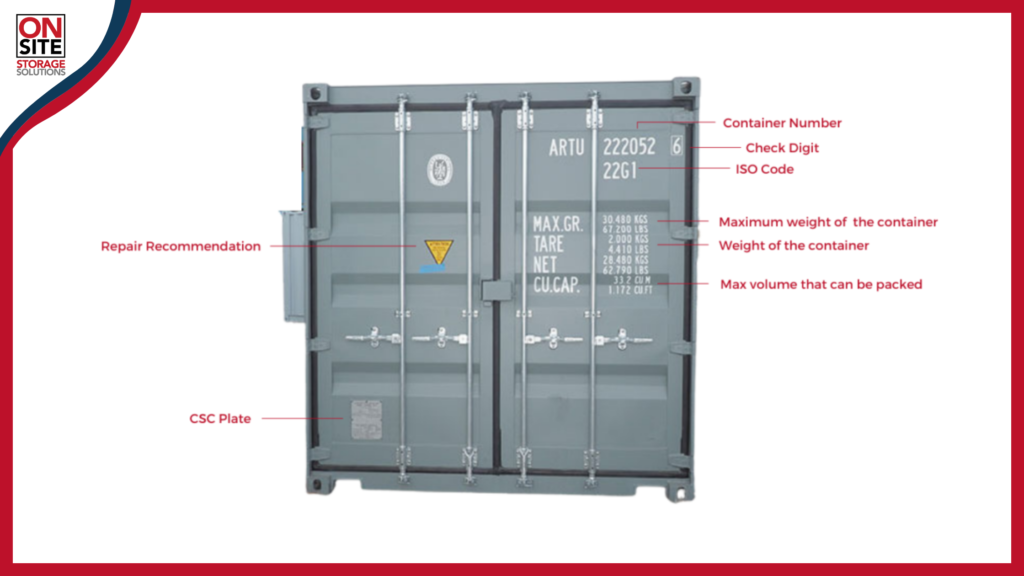 Shipping Container CSC Plate