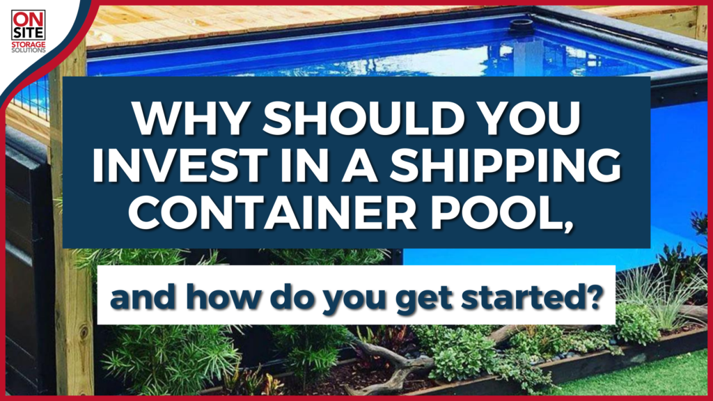 Invest in a shipping container pool