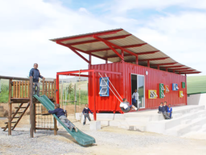 Shipping Container School 3
