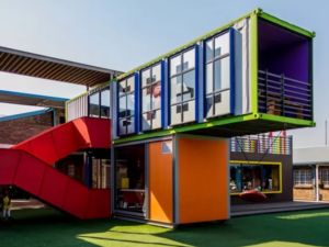 Shipping Container School 4