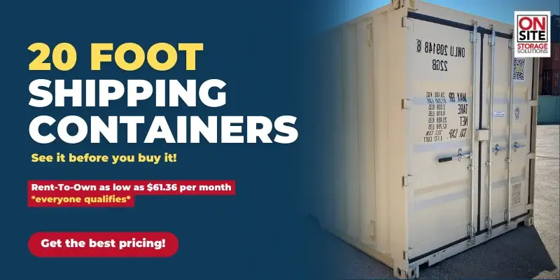 Buy a 20 ft Shipping Container