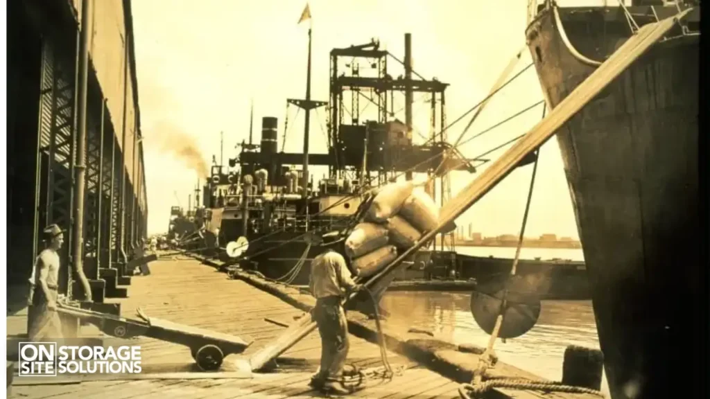 Life before standardization in shipping container history and early global trade methods