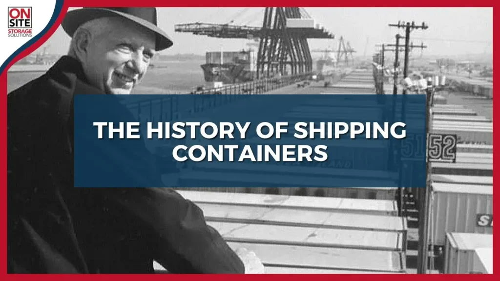 History of shipping containers