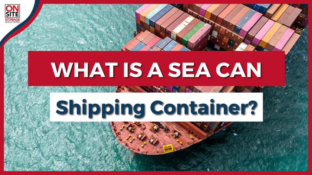 sea can shipping container