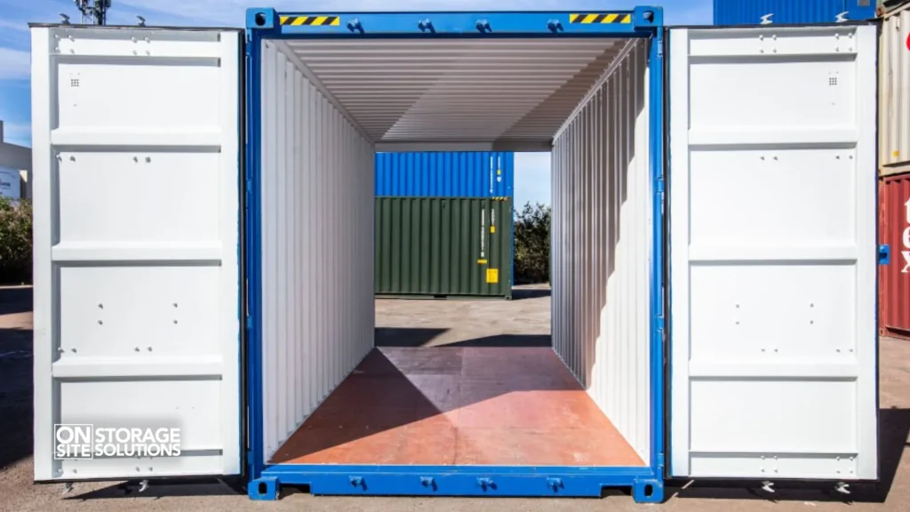 2. Dry Van Shipping Container with doors on both endstunnel container