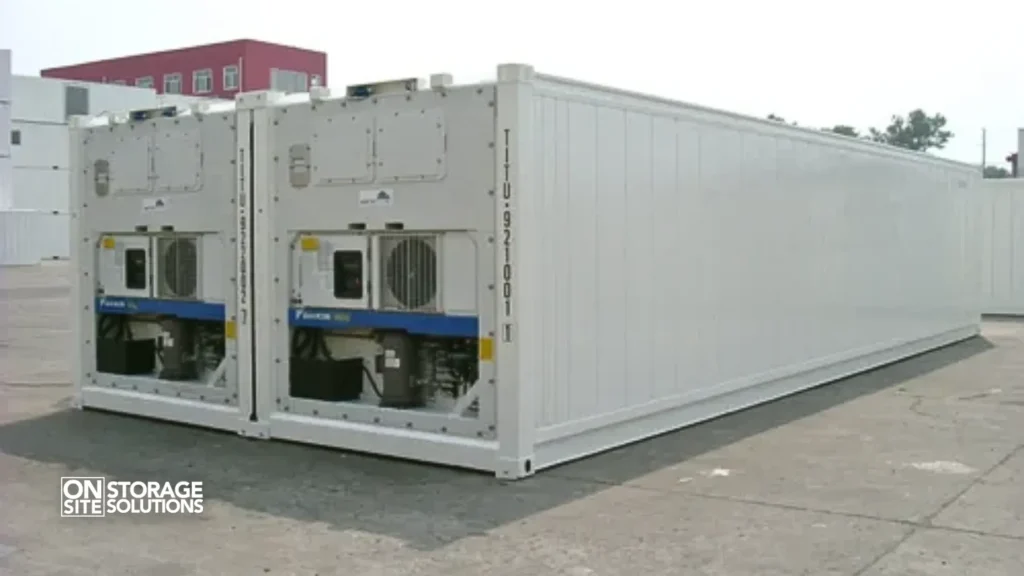 insulated non-working refrigerated shipping containers