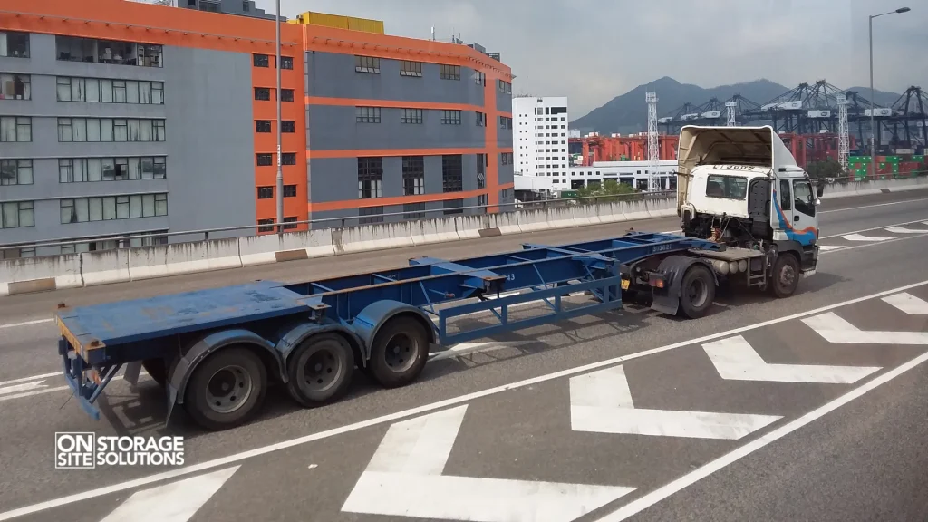 Shipping container chassis