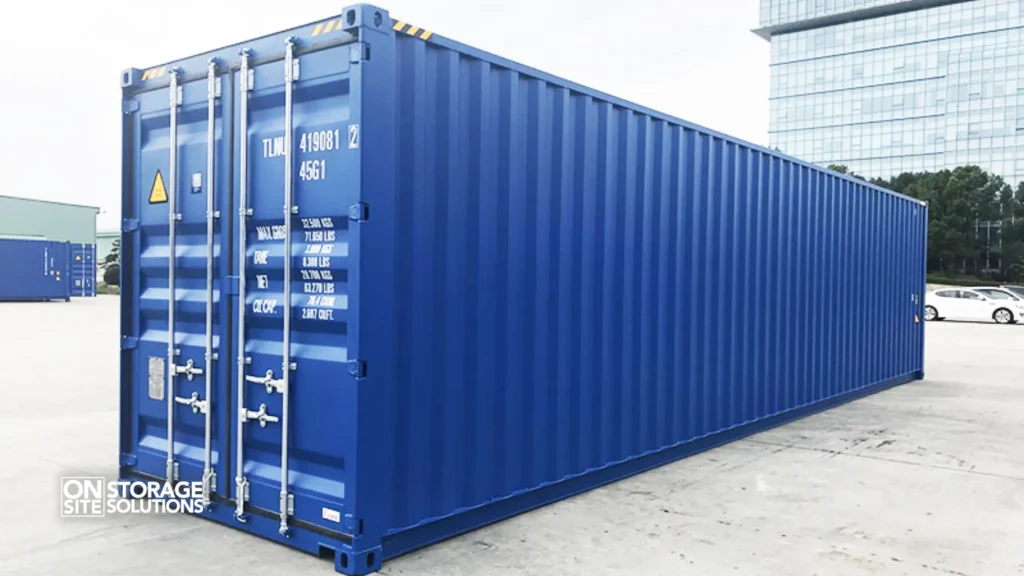 High Cube Shipping Container