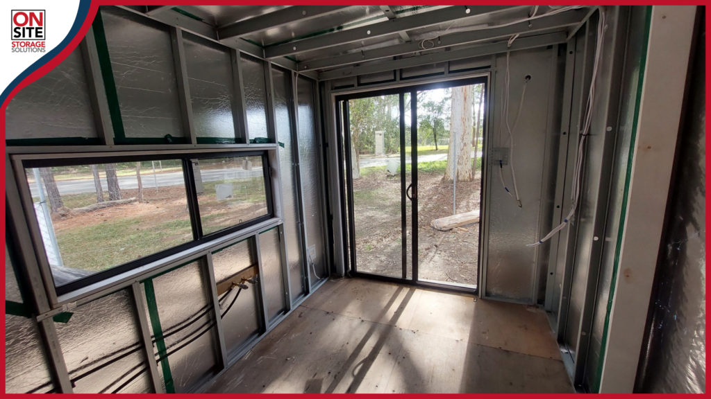 Shipping Container Interior Frame