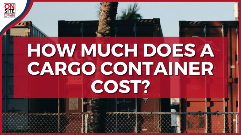 Cargo Container Cost