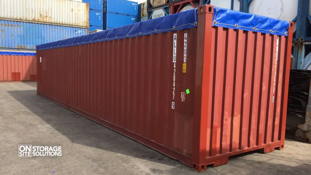 Specialized Conex Boxes -Open-top containers