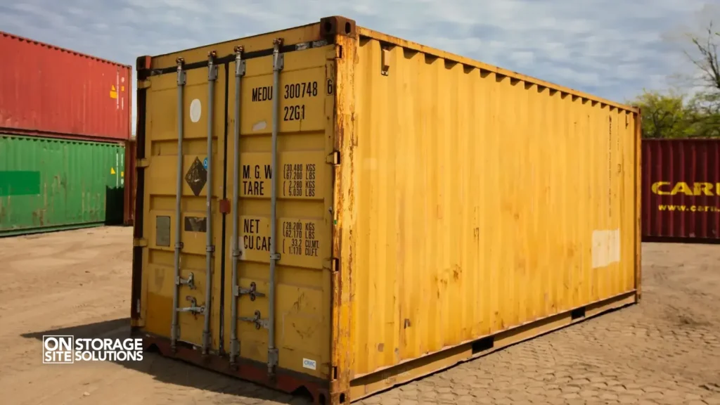 What are the different conditions of Conex-Used Shipping Container