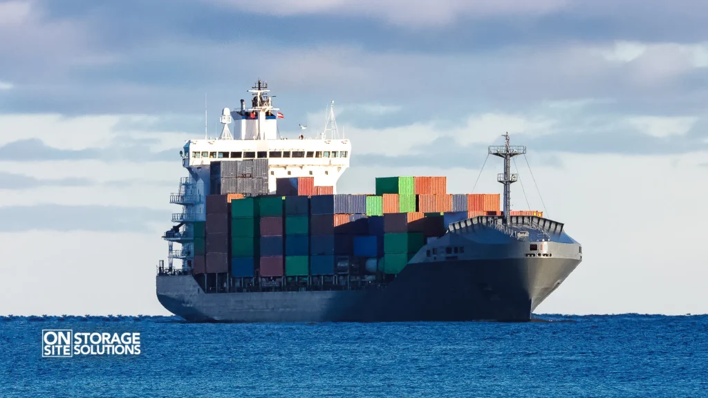 Moving Shipping Containers by Boat