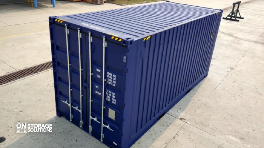 Dry Van Shipping Container Weight Measurement