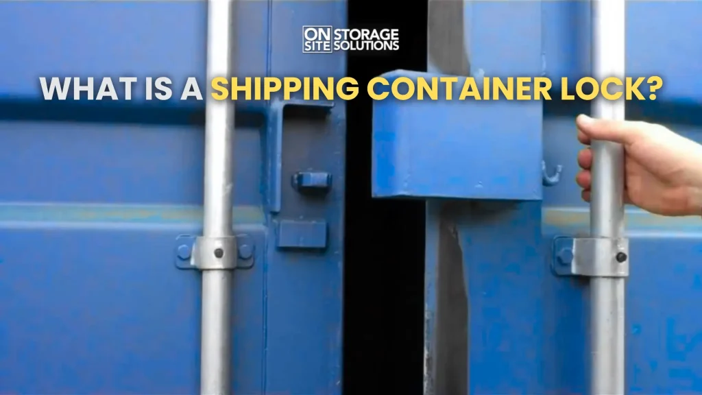 Shipping Container Lock