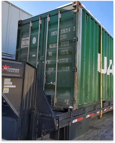 Shipping Container Delivery