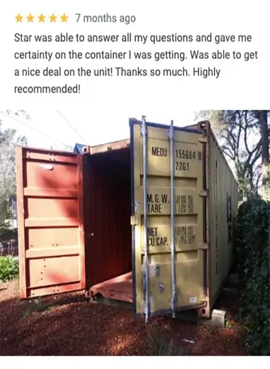 Shipping Container Reviews