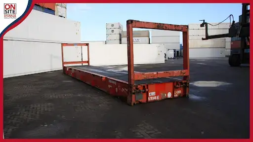 flat rack container