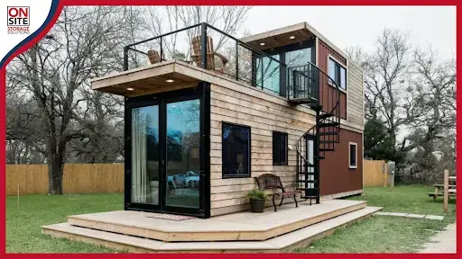 modern shipping container tiny homes