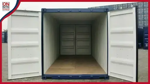dry van shipping container with tunnel