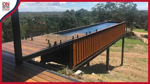 shipping container pool