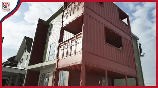 shipping container stacking detroit