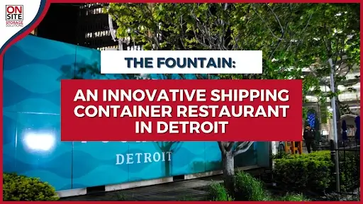 Innovative Shipping Container Restaurant in Detroit