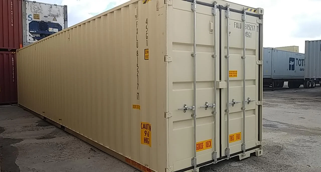 40 FOOT HIGH CUBE STORAGE TRAILER FOR RENT WATER TIGHT CONTAINER
