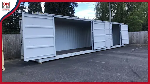 open side shipping container rental