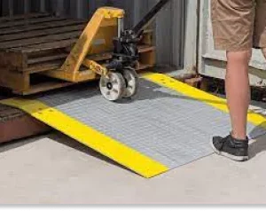 24″ x 36″ 3/8″ Thick  Aluminum Dock Plate – 3,600 lbs. Capacity
