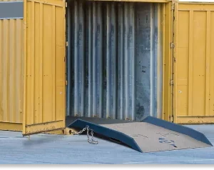 48″ x 72″ Steel Shipping Container Ramps – 15,000 lbs. Capacity