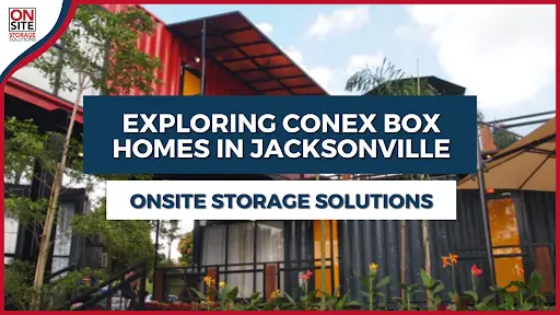 Storage Container homes in Jacksonville