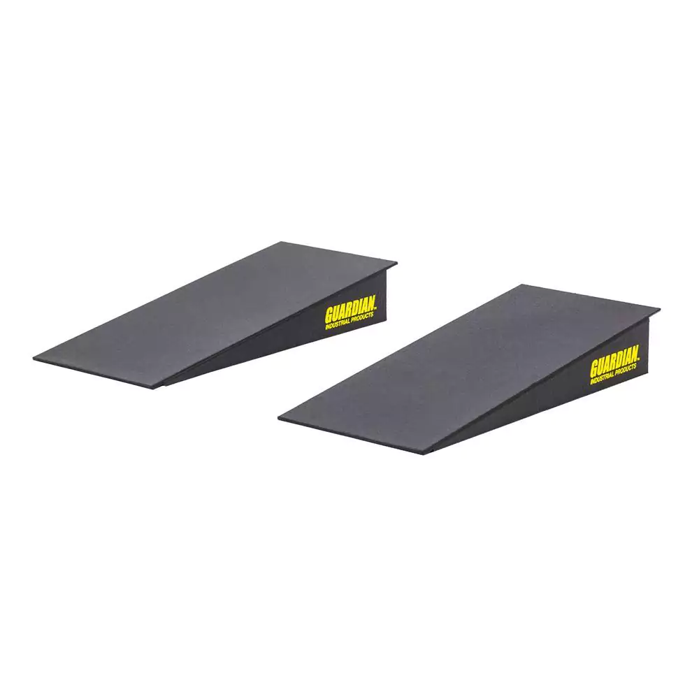 36″ x 16″ Aluminum-Reinforced Foam Dual Wedge Container Ramps – 5,000 lbs. Capacity per ramp