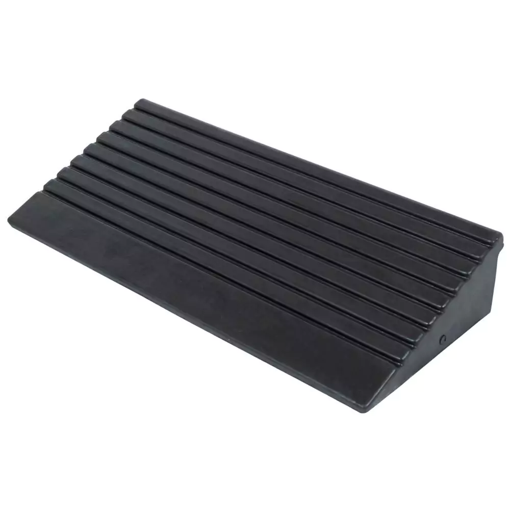 10″ L x 23-1/2″ W Ribbed Rubber Curb Ramp – 10,000 lbs. Capacity