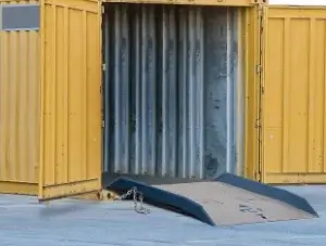 Ramp for Shipping Container