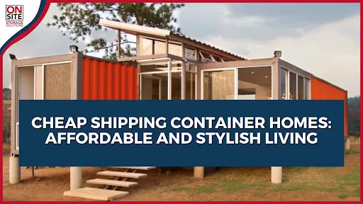 Cheap Shipping Container Homes