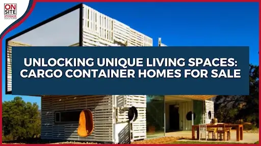 Cargo Container Homes for Sale