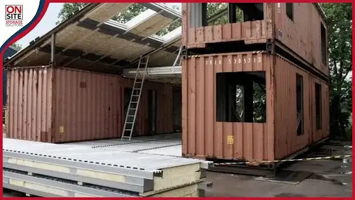 Quick Construction of shipping container homes