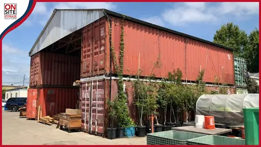 Eco-Friendly Approach shipping container barn