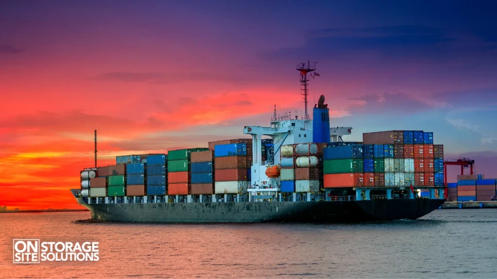 Large storage container providing secure and flexible storage for evolving residential and business needs.